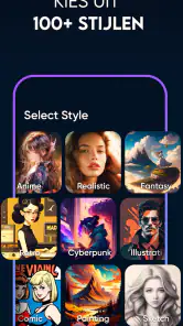 Imagine: AI-kunstgenerator screenshot