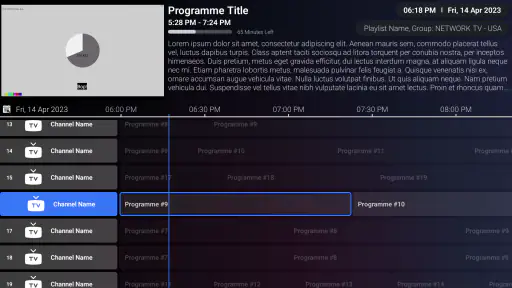 iMPlayer TV IPTV Player 1