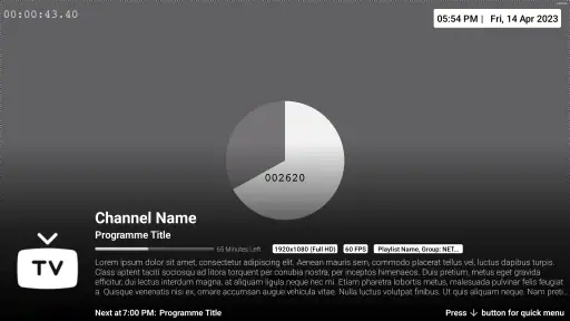 iMPlayer TV IPTV Player 5