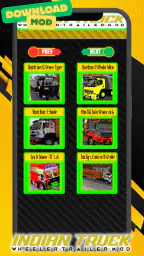 India Truk Wheeler Trailer Mod 1