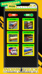 India Truk Wheeler Trailer Mod 4