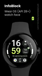 InfoBlock Watch Face 1