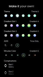 InfoBlock Watch Face 3