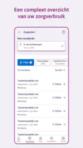 IZZ Zorgverzekering screenshot