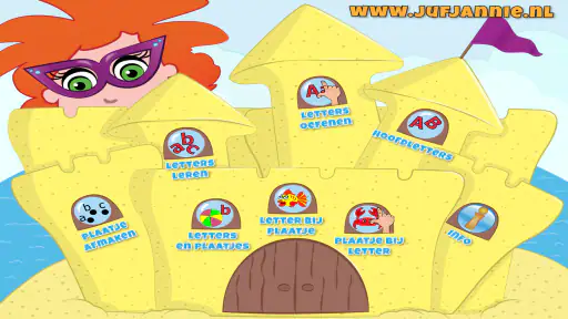 Juf Jannie-Letters leren lezen 1