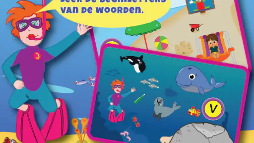 Juf Jannie-Letters leren lezen 6