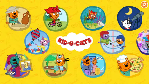 Kid-E-Cats. Educational Games 1