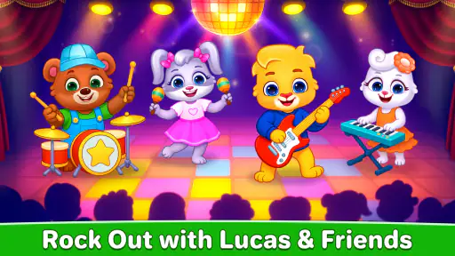 Kids Music: Piano, Xylo, Drums 2