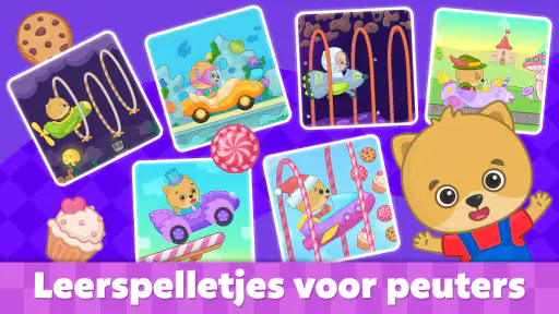 Kinder auto spelletjes 1-5 6