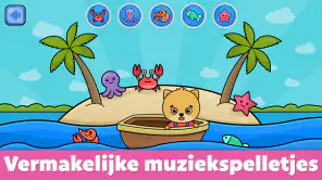 Kinder piano spelletjes screenshot