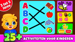 Kinderspellen: kleuren, puzzel screenshot