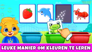 Kinderspellen: kleuren, puzzel screenshot