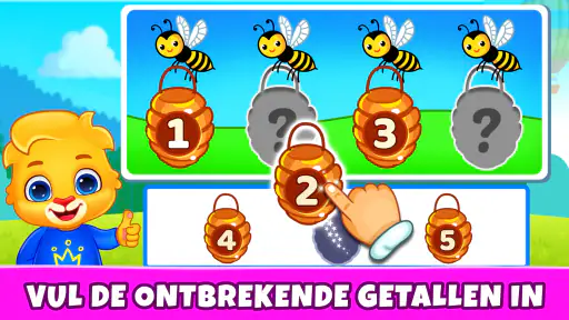 Kinderspellen: kleuren, puzzel 7