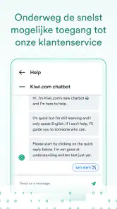 Kiwi.com - Boek Vliegtickets screenshot
