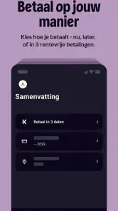 Klarna screenshot