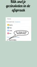 Klender, gedeelde gezinsagenda 6