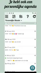 Klender, gedeelde gezinsagenda 8