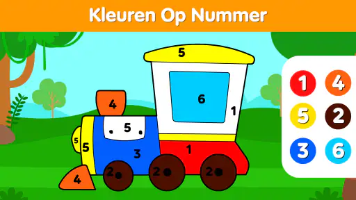 Kleur spelletjes voor kinderen 7