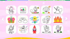 Kleurboek voor meisjes screenshot