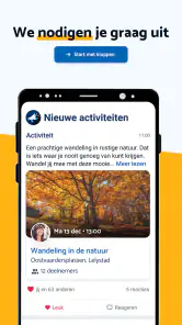Klup: activiteiten&ontmoeting screenshot