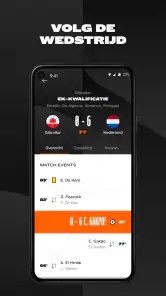 KNVB Oranje screenshot