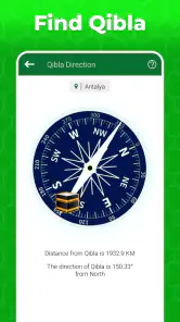 Koran mp3 offline met Qibla screenshot