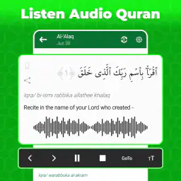 Koran mp3 offline met Qibla 8