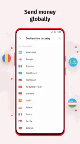 Korona Online Money Transfer screenshot