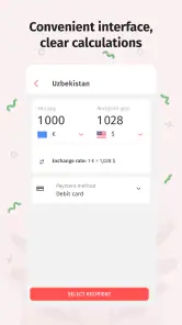 Korona Online Money Transfer screenshot