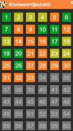 Kruiswoordpuzzel Nederlands 5