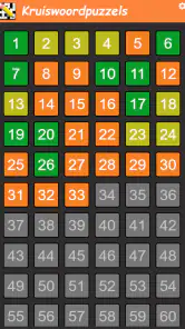 Kruiswoordpuzzel Nederlands screenshot