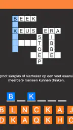 Kruiswoordpuzzel Nederlands 7