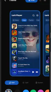 Lark Player: Muziekspeler MP3 screenshot