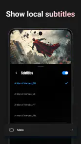 Lark video speler: HD-video screenshot
