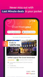 lastminute.com: Reis boeken screenshot