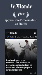 Le Monde, Actualités en direct 1