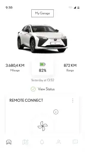 Lexus Link+ screenshot