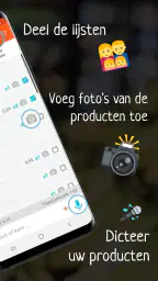 Listic Boodschappenlijst Gezin 3