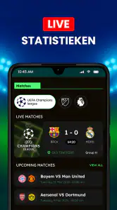 Live Voetbal Uitslagen screenshot