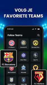 Live Voetbal Uitslagen screenshot