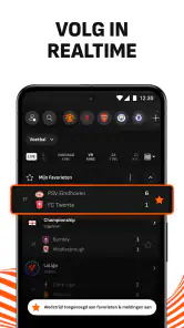 LiveScore: Live sportuitslagen screenshot