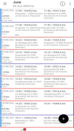 Logbook  - TripTracker 4