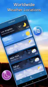 Lokaal weer (Alert Widget) screenshot