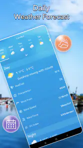 Lokaal weer (Alert Widget) screenshot
