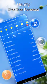 Lokaal weer (Alert Widget) screenshot