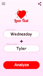 Love Tester - Liefdetest screenshot