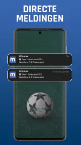 M Scores - Voetbal Uitslagen screenshot