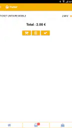 M-Ticket Car Jaune 3
