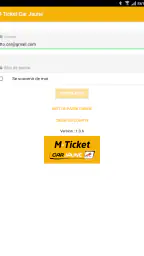 M-Ticket Car Jaune 7
