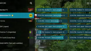 M3U IPTV screenshot